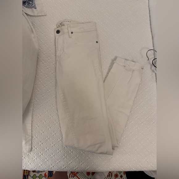 Articles Of Society Cream High Rise Jeans - Picture 5 of 5